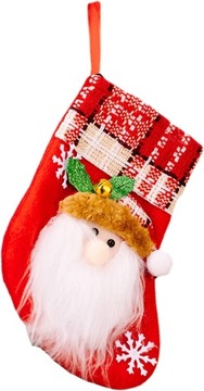 MINI SKARPETA ŚWIĄTECZNA OZDOBNA NA PREZENTY