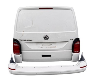 VW T6 T6.1 KOMPLET ZESTAW KLAPA + ZDERZAK Z 4 PDC + LAMPY I NAROŻNIKI