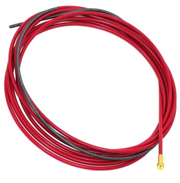 SPIRALA PROWADZĄCA DO DRUTU CZERWONA PANCERZ 1.0 - 1.2 mm 5M PROWADNIK