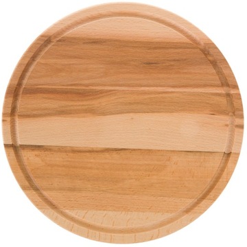 Deska drewniana okrągła Woody 28cm DOMOTTI