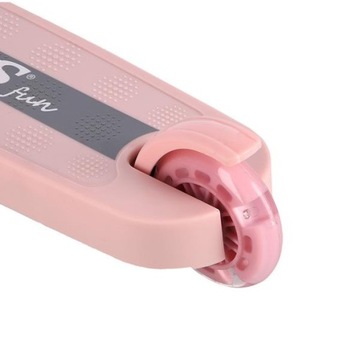 СКЛАДНОЙ ДЕТСКИЙ САМОКАТ СО СВЕТЯЩИМИСЯ СВЕТОДИОДНЫМИ КОЛЕСАМИ