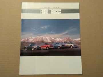 Prospekt - FORD - BRONCO EXPLORER AEROSTAR WINDSTAR PICKUP - USA - 1994 r
