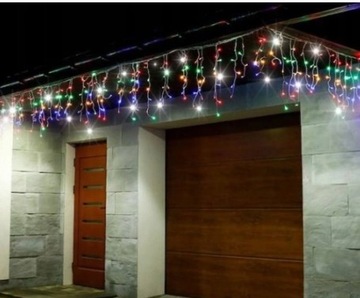 ICILS ГИРЛАНДНАЯ ШТОРА 500 LED МНОГОЦВЕТНАЯ + ВСПЫШКА