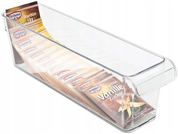 Organizery do lodówki na żywność Rotho Loft 2x1,6l