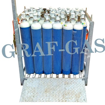 * PALETA K-12 NA BUTLE KOSZ STOJAK KONTENER BOX 12x BUTLA GAZOWA 50L 40L