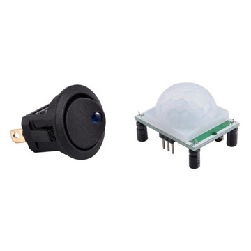JFBL Hot 1X 12V светодиодный инвертор кулисный переключатель 3 шт. для HC-SR501 IR Py