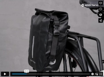 ATTABO Sakwa задняя велосипедная сумка 7л черная