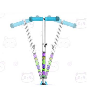 ТРЕХКОЛЕСНЫЙ ДЕТСКИЙ САМОКАТ С ОСВЕЩАЮЩИМИ КОЛЕСАМИ