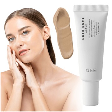 KREM DO TWARZY BB z filtrem SPF 50 03 Light Beige wyrównuje koloryt NAWILŻA