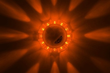 Kogut Lampa błyskowa ostrzegawcza LED 10 trybów !