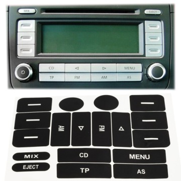 РЕМОНТ НАКЛЕЙКИ РАДИО ПАНЕЛЬ ДЛЯ PASSAT B5 GOLF 5