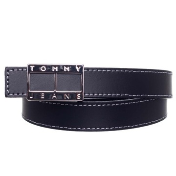 TOMMY HILFIGER DAMSKI PASEK HERITAGE CZARNY r.85