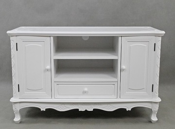 Новая подставка под телевизор, белого цвета.