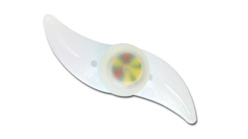 LAMPKA ROWEROWA LED NA SZPRYCHY KOŁA NAKŁADKA
