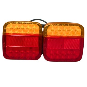 Светодиодные задние фонари с кабелем Прицепы Автофургоны 12V 7,5m KIT