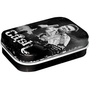 JOHNNY CASH FINGER miętówki metal pudełko prezent