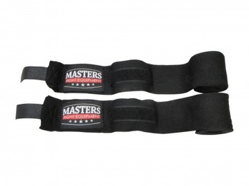 masters OWIJKI taśmy boks thai kick 4 METRY black