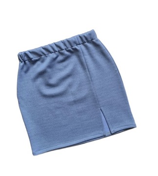 ДЖИНСОВАЯ ЮБКА МИНИ на резинке, M/L