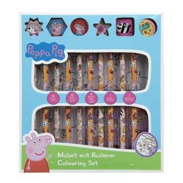 Набір для Розфарбовування з Наклейками, 29 ел. Свинка Peppa