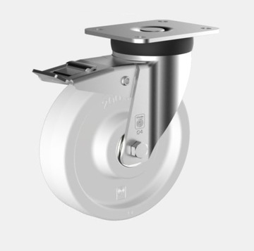 KOŁO OBROTOWE hamulec 200mm wzmocnione 900kg WICKE