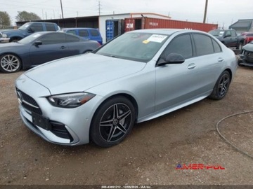 Mercedes Klasa C W206 2024 Mercedes-Benz Klasa C 2024 r.,2,0L 300 2.0 Benzyna 255KM
