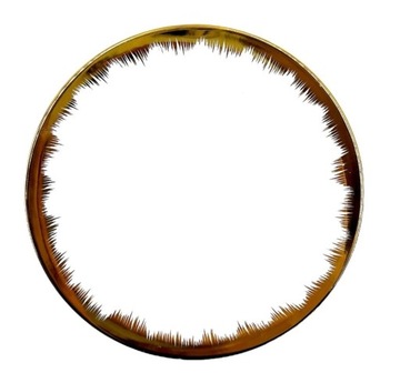 Talerzyk deserowy porcelanowy Gold Dream 18cm