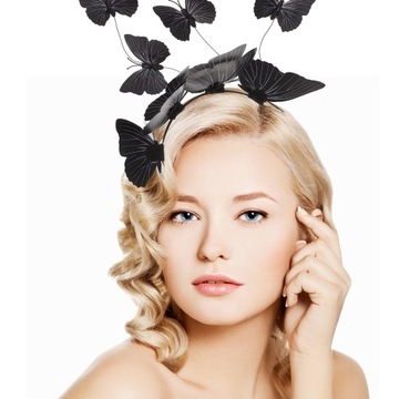 Головной убор Butterfly Fascinator с повязкой на голову