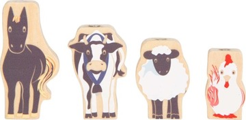 НАБОР КИТАЙСКИХ ДЕРЕВЯННЫХ НАСТОЛЬНЫХ ИГР 4 В 1