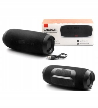 GŁOŚNIK PRZENOŚNY BLUETOOTH BEZPRZEWODOWY MOCNY CZYSTY DŹWIĘK
