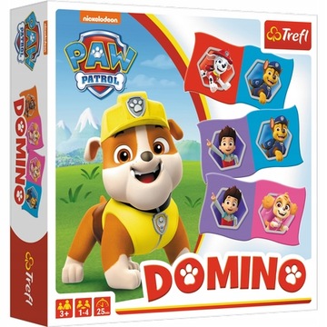 GRA LOGICZNA DOMINO PSI PATROL PAW PATROL 28el.