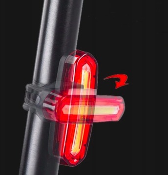 Велосипедный фонарь YQ-Y19, аккумулятор 200 лм Задний велосипедный фонарь