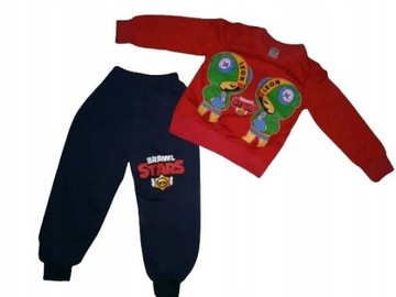 DRES CHŁOPIĘCY BLUZA SPODNIE ROZM.110 (4-5 LAT)