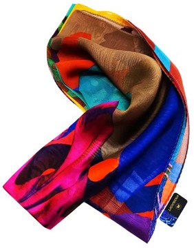 Шелковый шарф Шаль 100% натуральное качество шелковой шелковицы