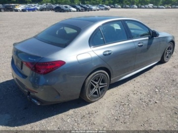 Mercedes Klasa C W206 2024 Mercedes-Benz Klasa C C300 2024, auto odpala i jezdzi, od ubezpieczalni, zdjęcie 3