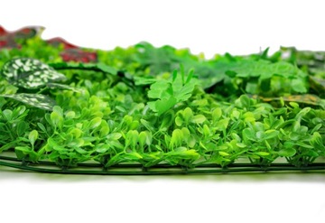 Зеленый настенный коврик, панель с растениями, искусственная изгородь, вертикальный садовый чехол