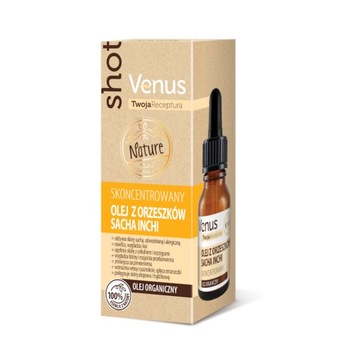OLEJ Z ORZECHÓW SHOT SACHA INCHI VENUS NATURE 20ML