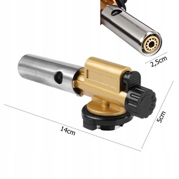 Ручная газовая горелка Чугунная автоматическая модель
