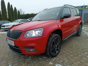 Skoda Yeti Minivan Facelifting 1.4 TSI 150KM 2015 Škoda Yeti Skoda Yeti 1,4 benzyna 150KM salon