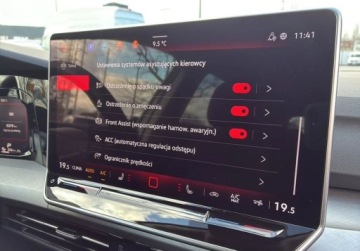 Volkswagen Golf VIII Hatchback Facelifting 1.5 eTSI mHEV 150KM 2025 Volkswagen Golf Life Plus 1.5 TSI eHybrid PHEV 150KM DSGc 1.5 Hybryda 150KM, zdjęcie 19