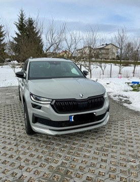 Skoda Kodiaq I SUV Facelifting 2.0 TSI 190KM 2024 Skoda Kodiaq 2.0 TSI 4x4 Sportline DSG