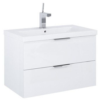 ZESTAW SET PODUMYWALKOWY ELITA SZAFKA Z UMYWALKA FRAME 70 CM BIAŁY