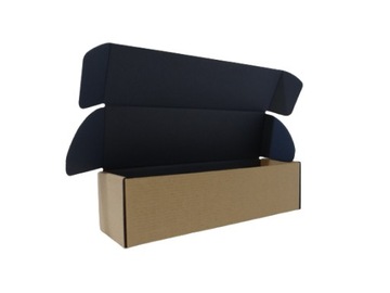 Karton fasonowy 27x7,5x7 cm modry wewn. Fala E
