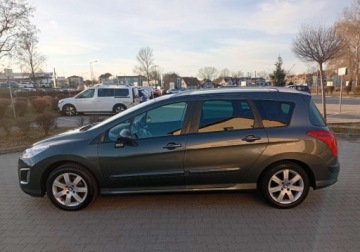 Peugeot 308 I SW Facelifting 1.6 VTI 120KM 2012 Peugeot 308 Zarejestrowany - Ubezpieczony - 1,6 - 120 km 1.6 Benzyna 120KM, zdjęcie 10