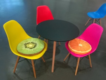 РИНГ подушка на стул, ОРАНЖЕВЫЙ