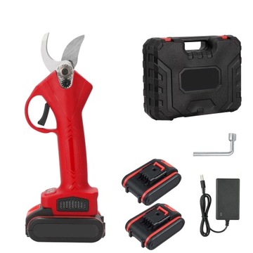 SEKATORY NOŻYCE ELEKTRYCZNY BEZPRZEWODOWY 100W 21V 2000MAH Z 2 BATERII