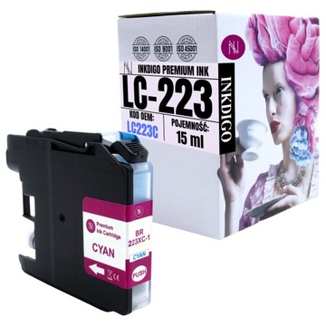 Tusz zamiennik LC-223C do BROTHER MFC-J 1140 4420