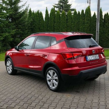 Seat Arona Crossover 1.0 EcoTSI 115KM 2018 Seat Arona 1.0 TSI 116KM DSG Maly Przebieg 53TKM Serwis Bezwypadkowy 100, zdjęcie 8