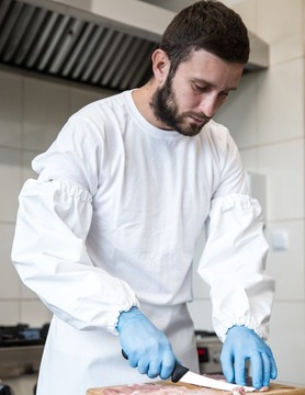 Водонепроницаемые рукава модель 002, белые.