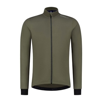 Longsleeve rowerowy męski Rogelli Core green L