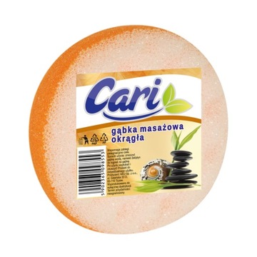 CARI GĄBKA DO KĄPIELI I MASAŻU OKRĄGŁA
